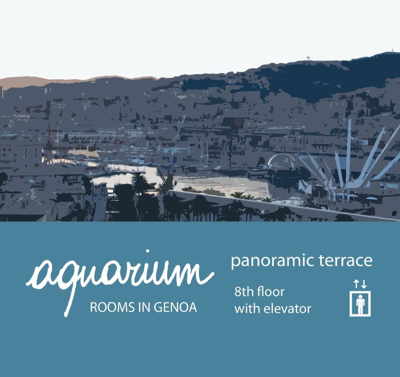 aquarium rooms Genua Exterior foto